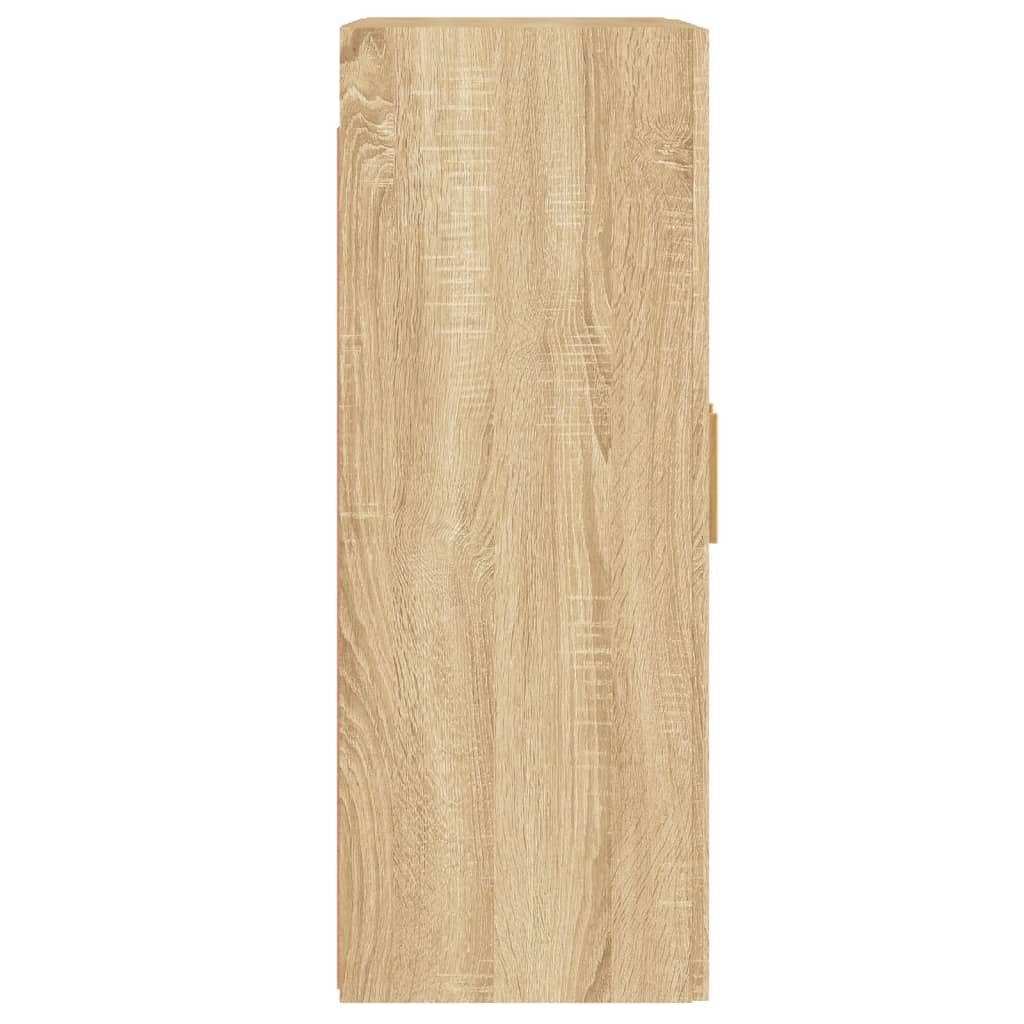 vidaXL Armoires murales 2 pcs chêne sonoma bois d'ingénierie