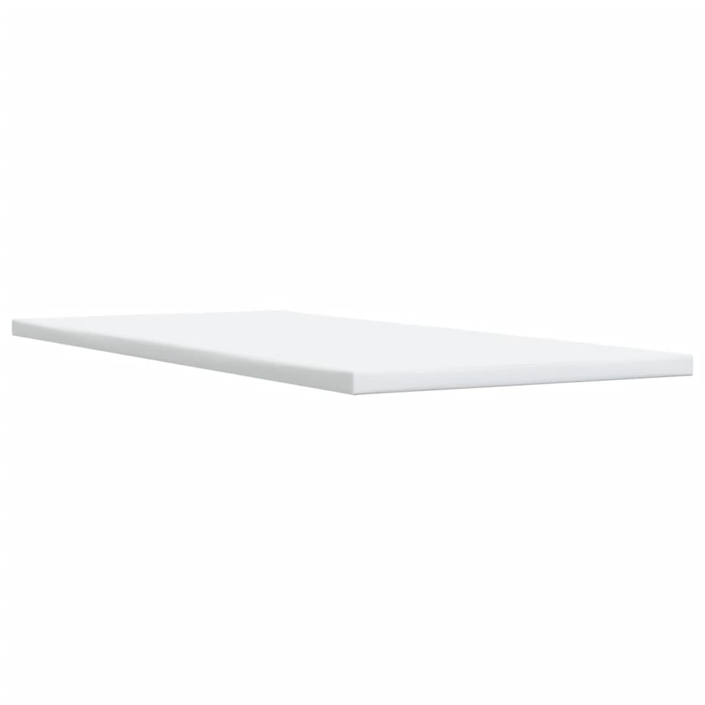 vidaXL Sommier à lattes de lit avec matelas Cappuccino 100x200 cm