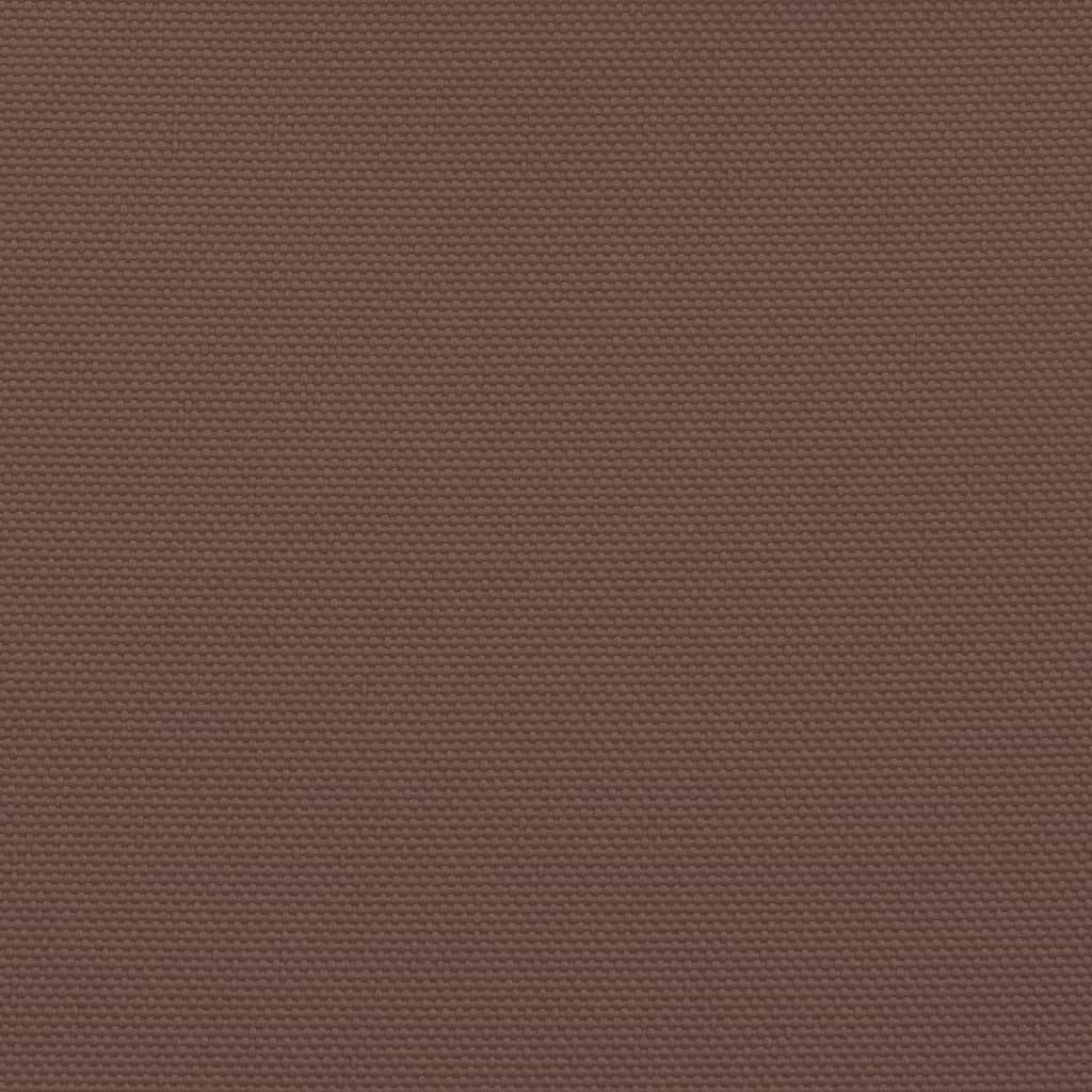 vidaXL Voile de parasol tissu oxford rectangulaire 2,5x3,5 m marron