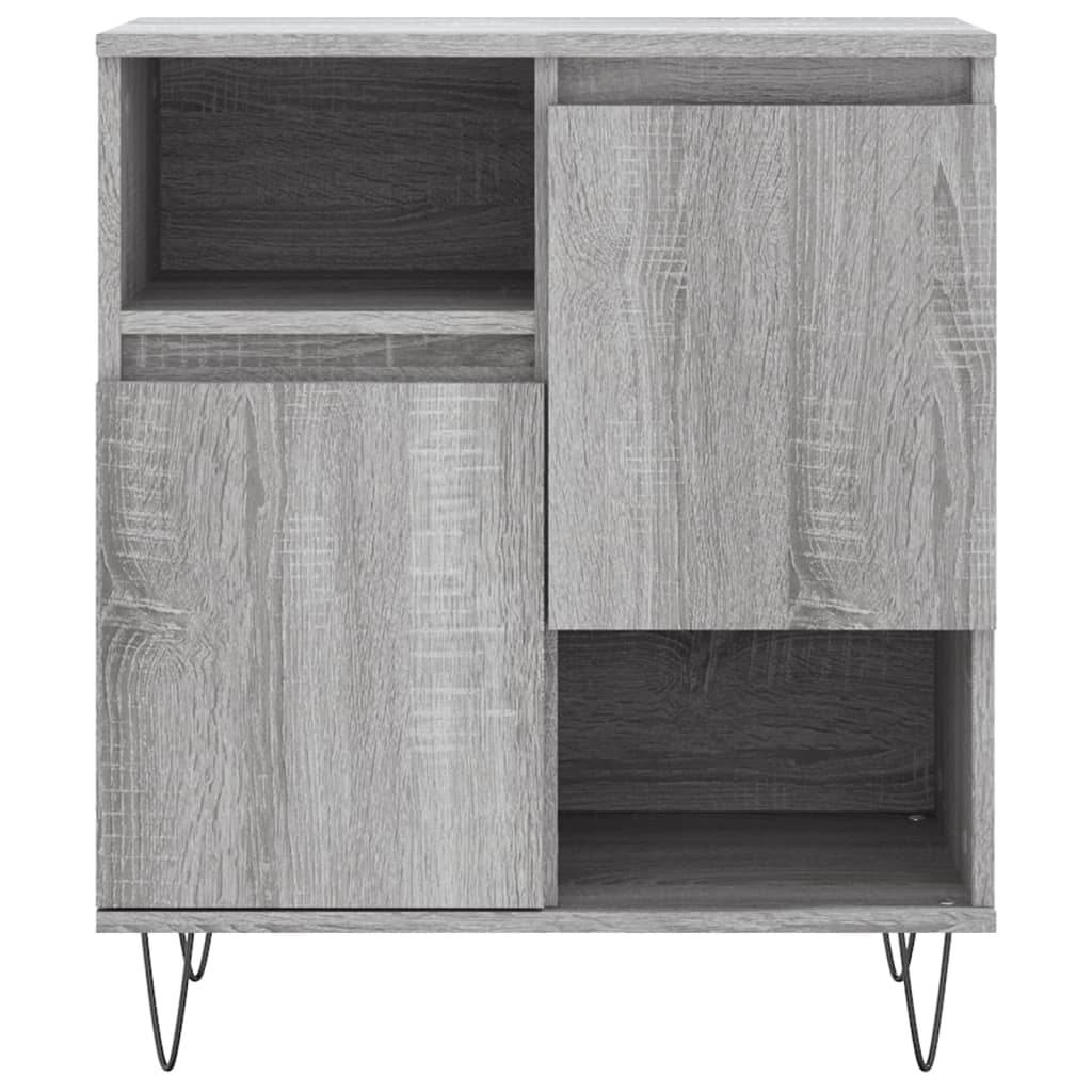 vidaXL Buffet Sonoma gris 60x35x70 cm Bois d'ingénierie