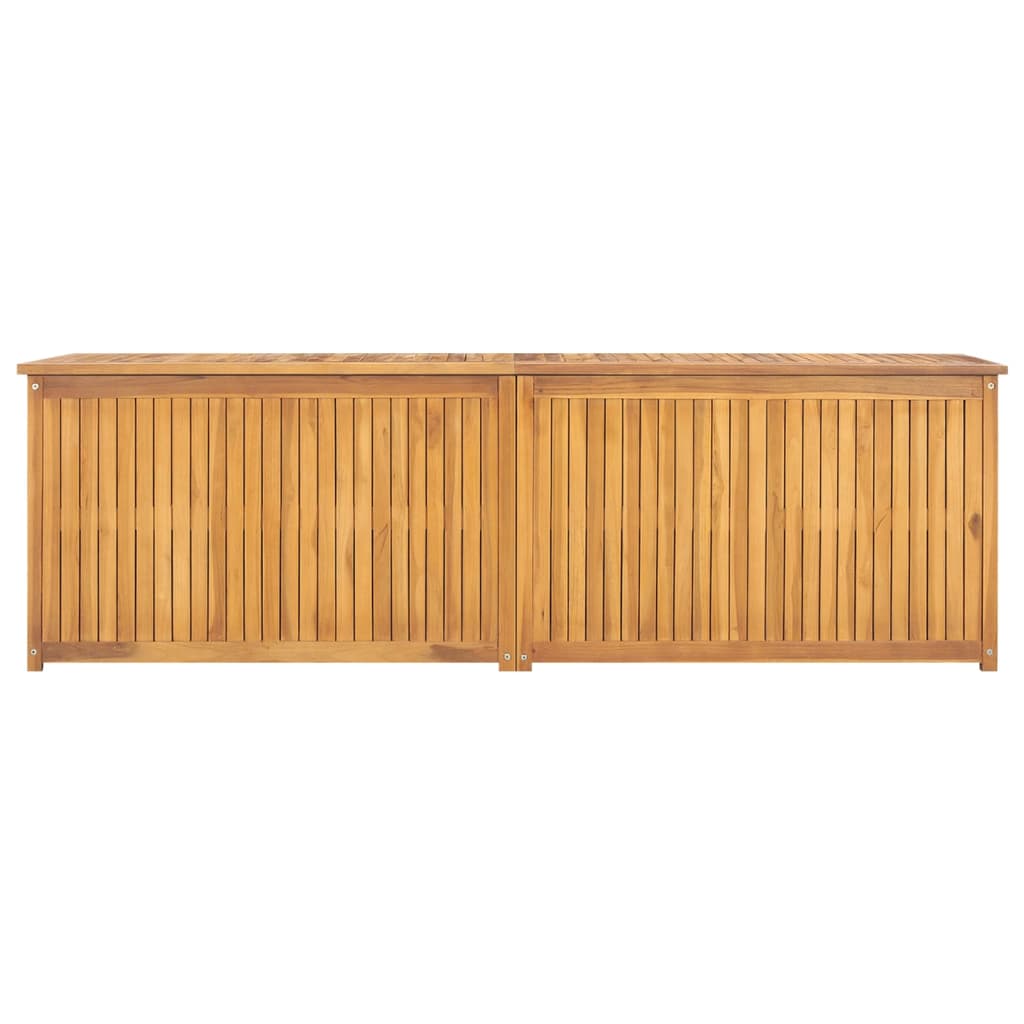 vidaXL Boîte de jardin 175x50x55 cm Bois massif de teck