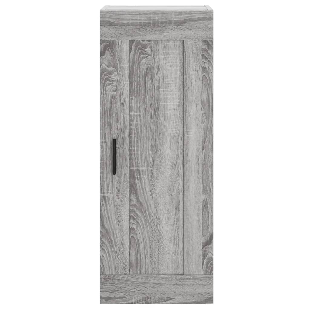 vidaXL Armoire murale sonoma gris 34,5x34x90 cm bois d'ingénierie