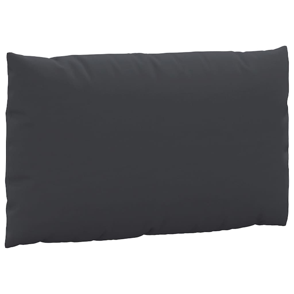 vidaXL Coussins de palette lot de 2 noir tissu oxford