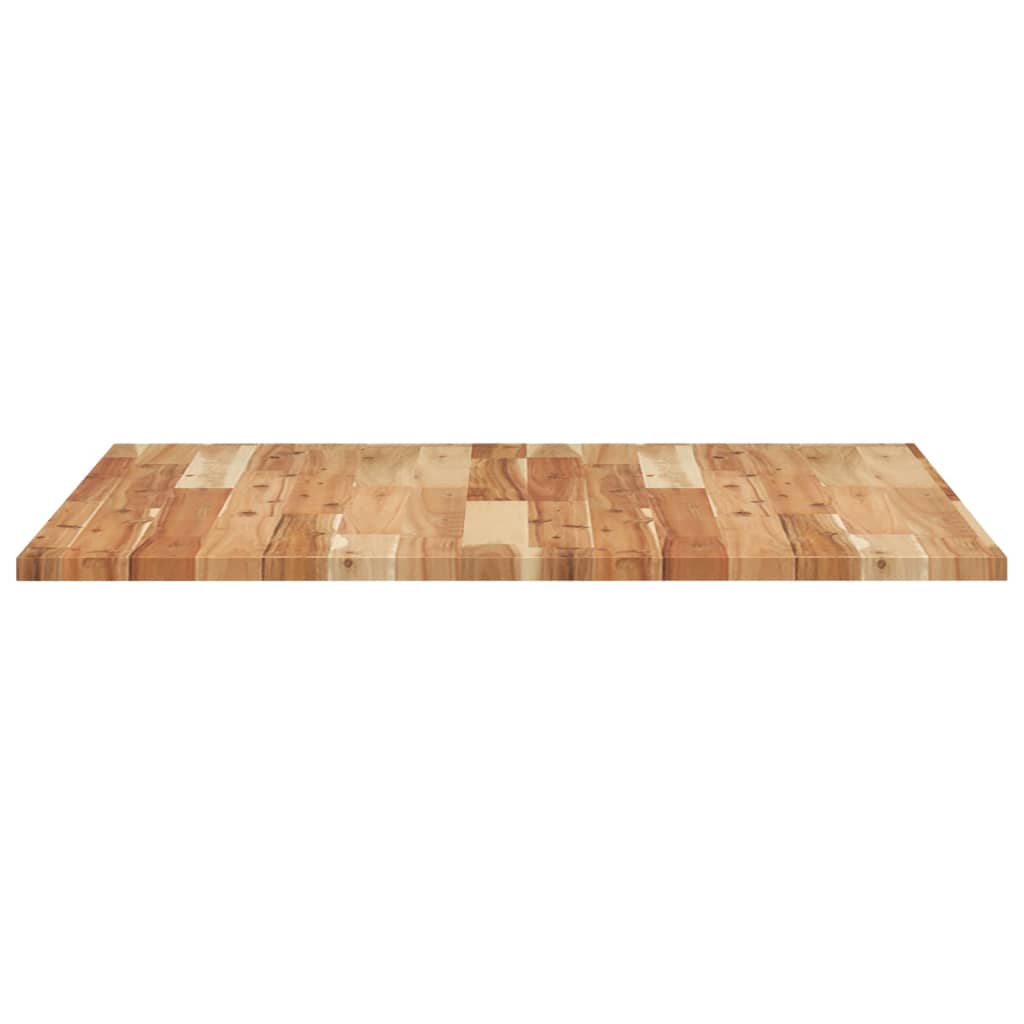 vidaXL Dessus de table carré 80x80x2 cm bois massif d'acacia