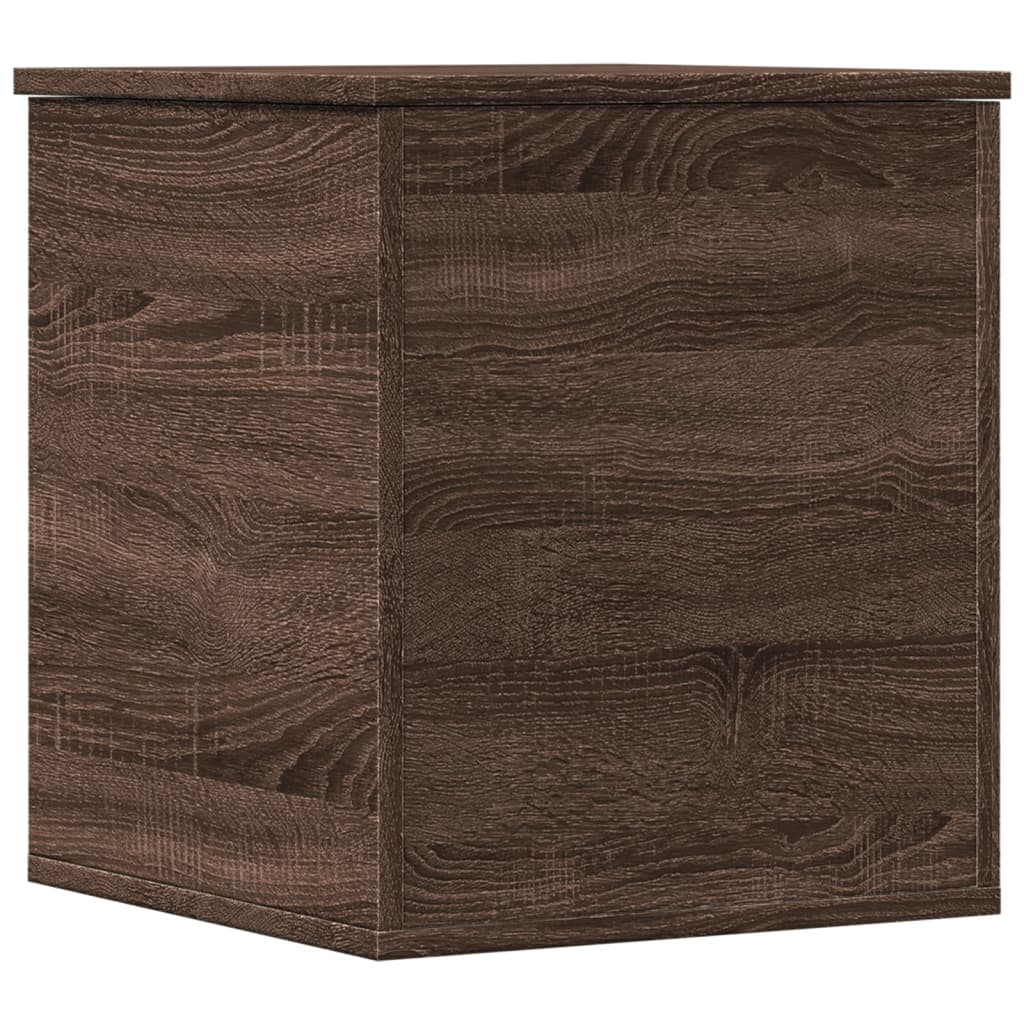 vidaXL Boîte de rangement chêne marron 40x42x46 cm bois d'ingénierie