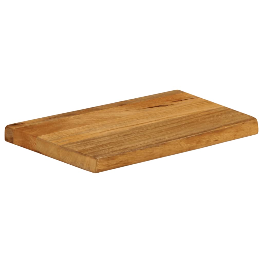 vidaXL Dessus de table à bord vivant 50x20x3,8 cm bois massif manguier