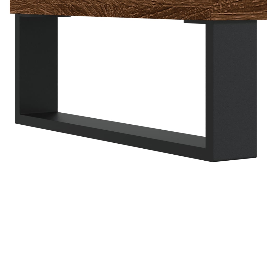 vidaXL Buffet chêne marron 40x35x70 cm bois d'ingénierie