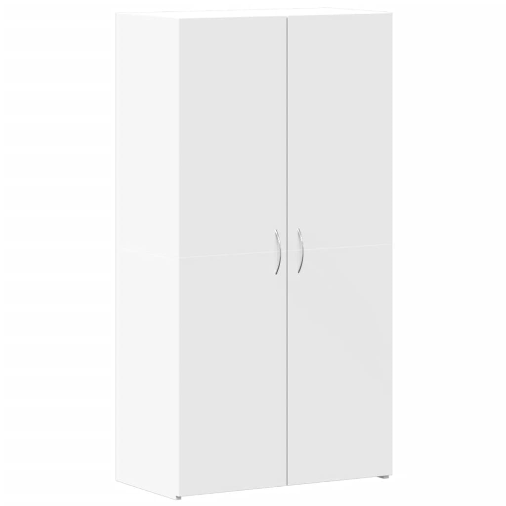 vidaXL Armoire de classement blanc 60x32x115 cm bois d'ingénierie