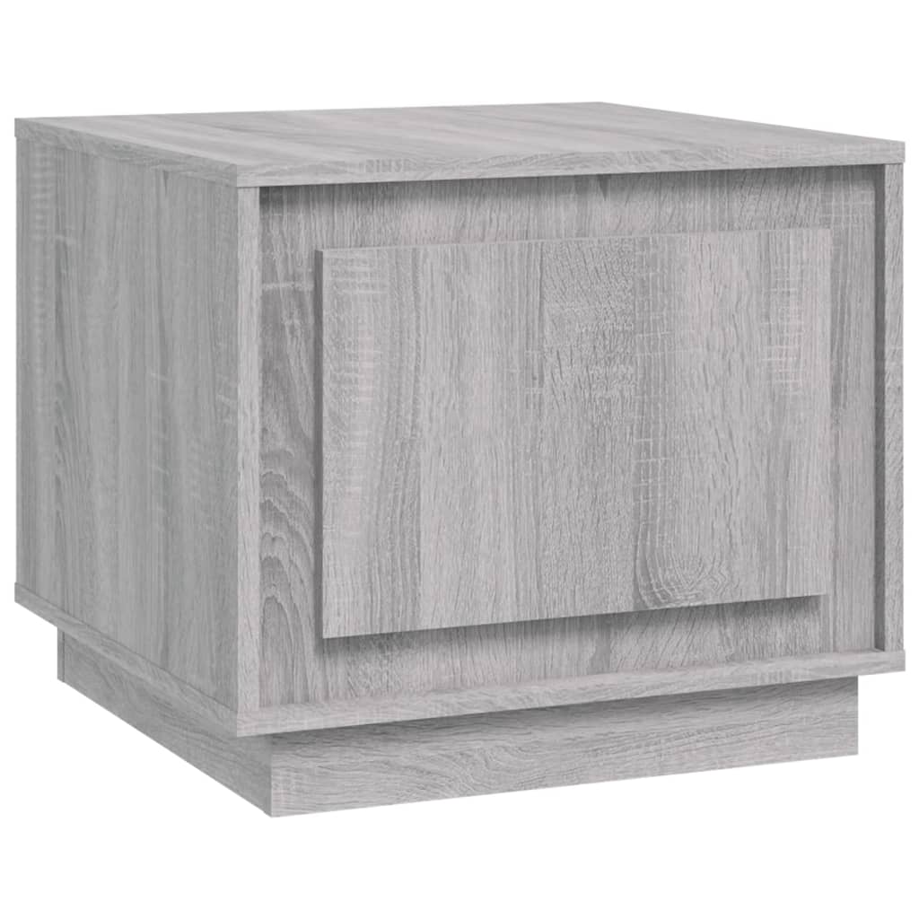 vidaXL Table basse sonoma gris 51x50x44 cm bois d'ingénierie