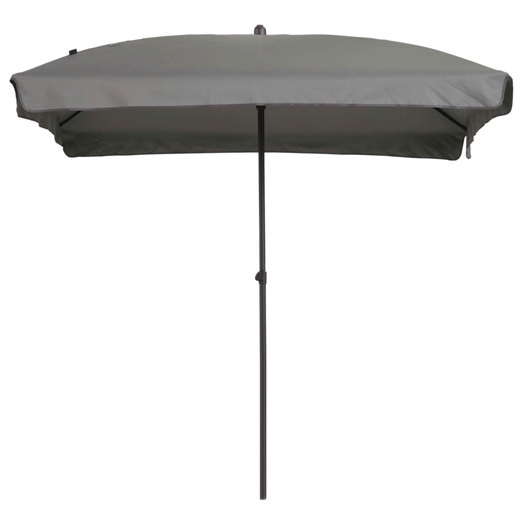 Madison Parasol de jardin Patmos Luxe rectangulaire gris clair