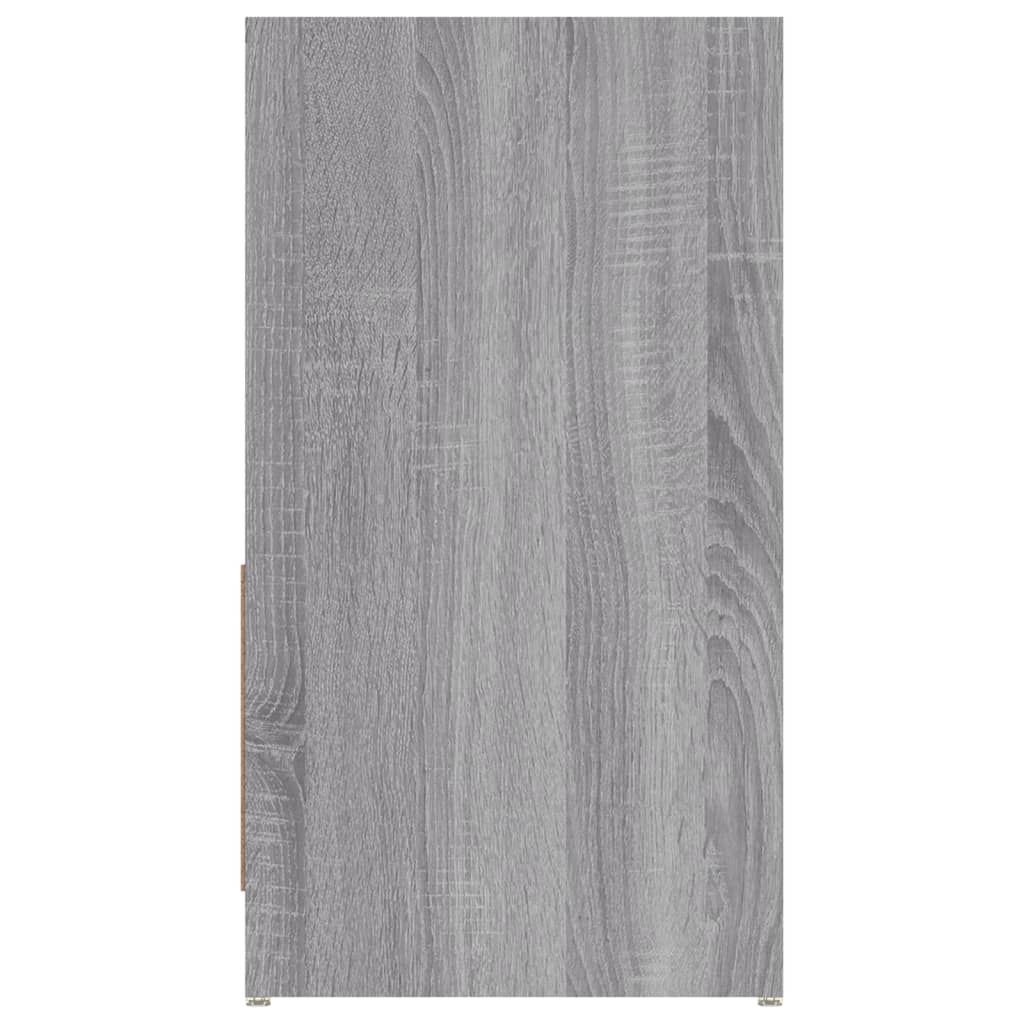 vidaXL Armoire de bain Sonoma gris 60x33x61 cm Bois d'ingénierie