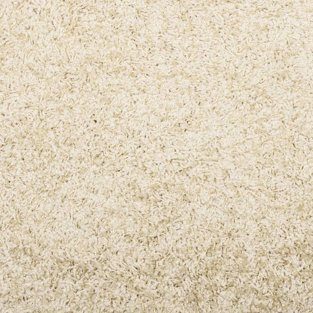 vidaXL Tapis shaggy PAMPLONA poils longs moderne doré Ø 200 cm