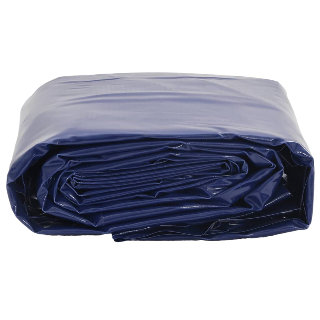 vidaXL Bâche bleu 1x2,5 m 650 g/m²