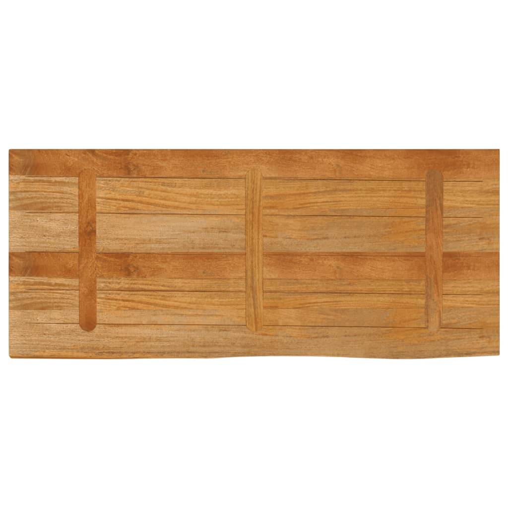 vidaXL Dessus de table à bord vivant 140x60x2,5cm bois massif manguier