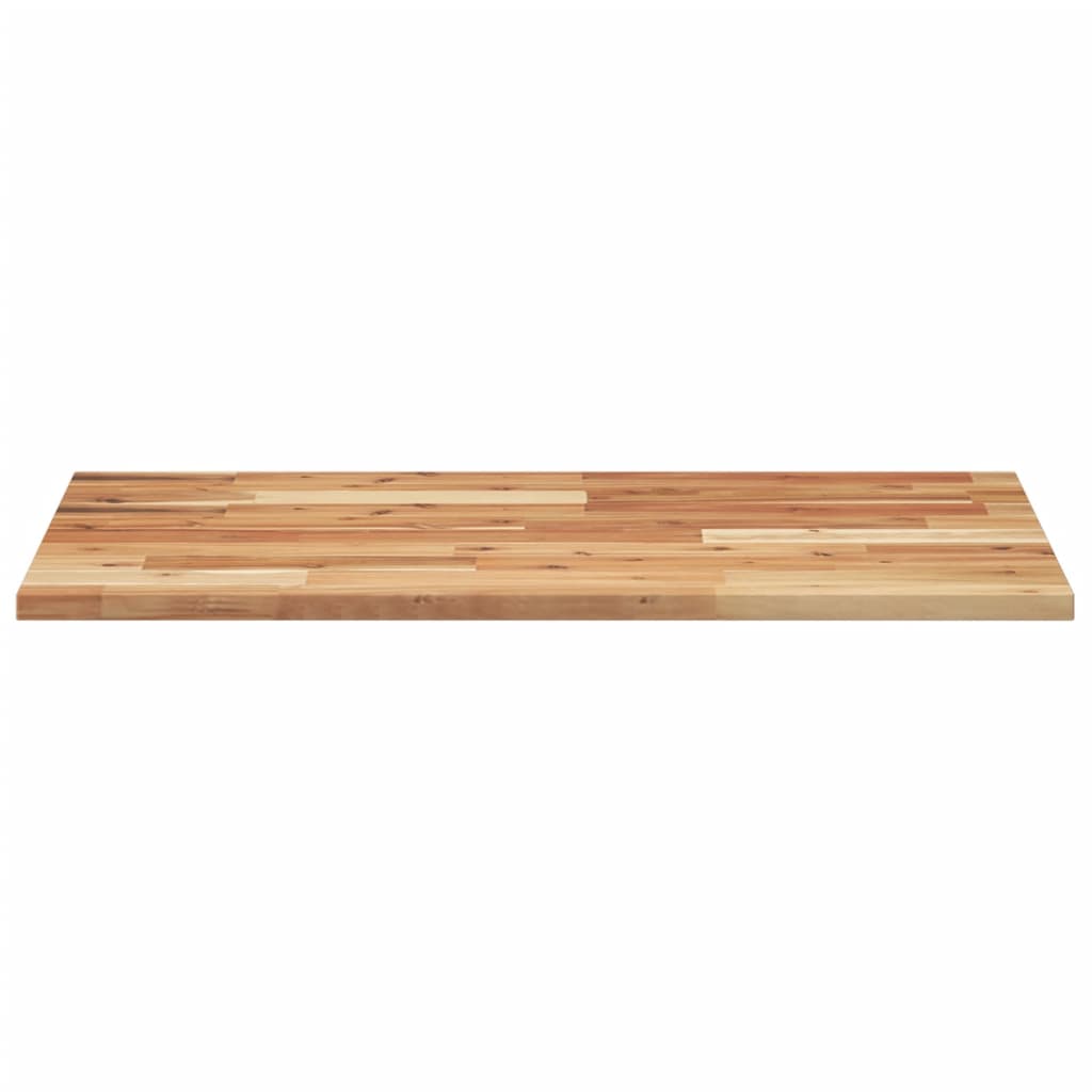 vidaXL Dessus de table rectangulaire 80x50x2 cm bois massif d'acacia