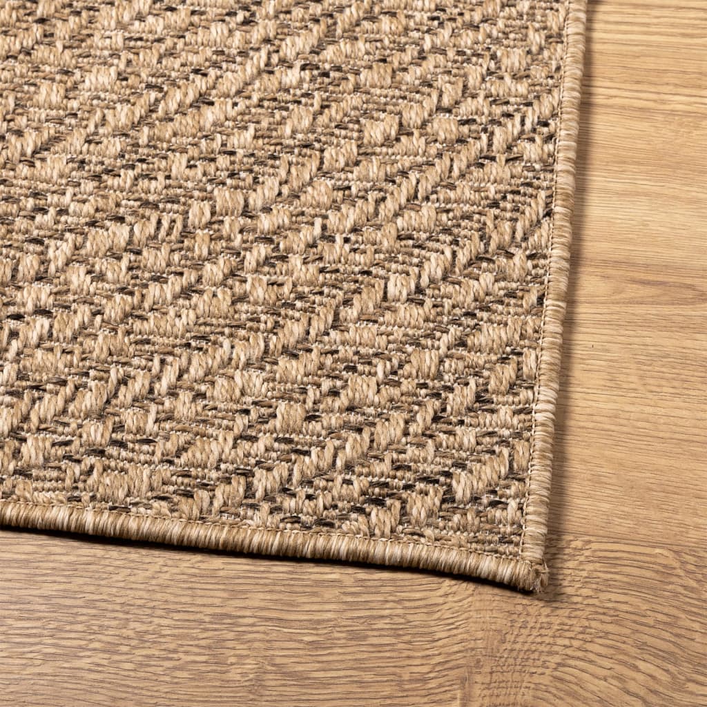 vidaXL Tapis ZIZUR 160x230 cm aspect de jute intérieur et extérieur