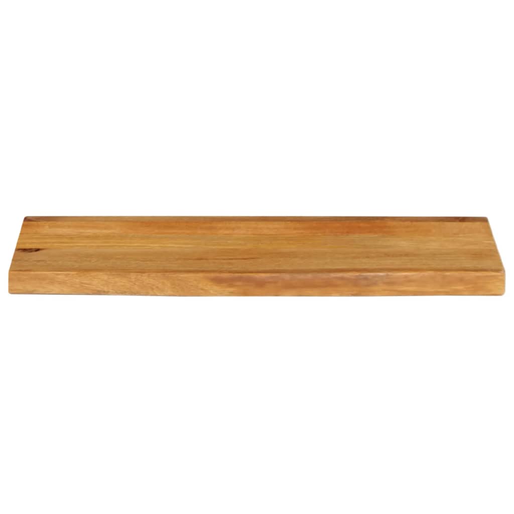 vidaXL Dessus de table à bord vivant 80x20x2,5 cm bois massif manguier