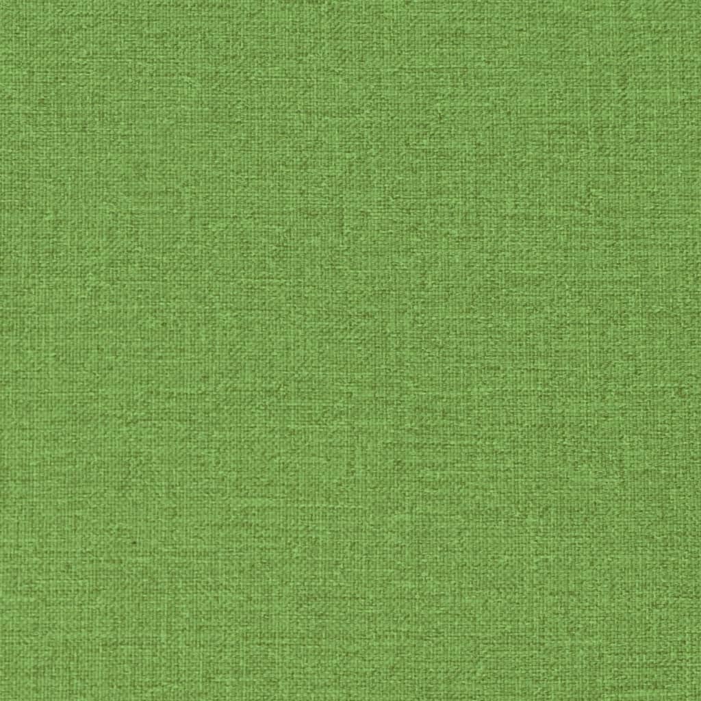 vidaXL Coussin de chaise longue vert mélangé (75+105)x50x3 cm tissu