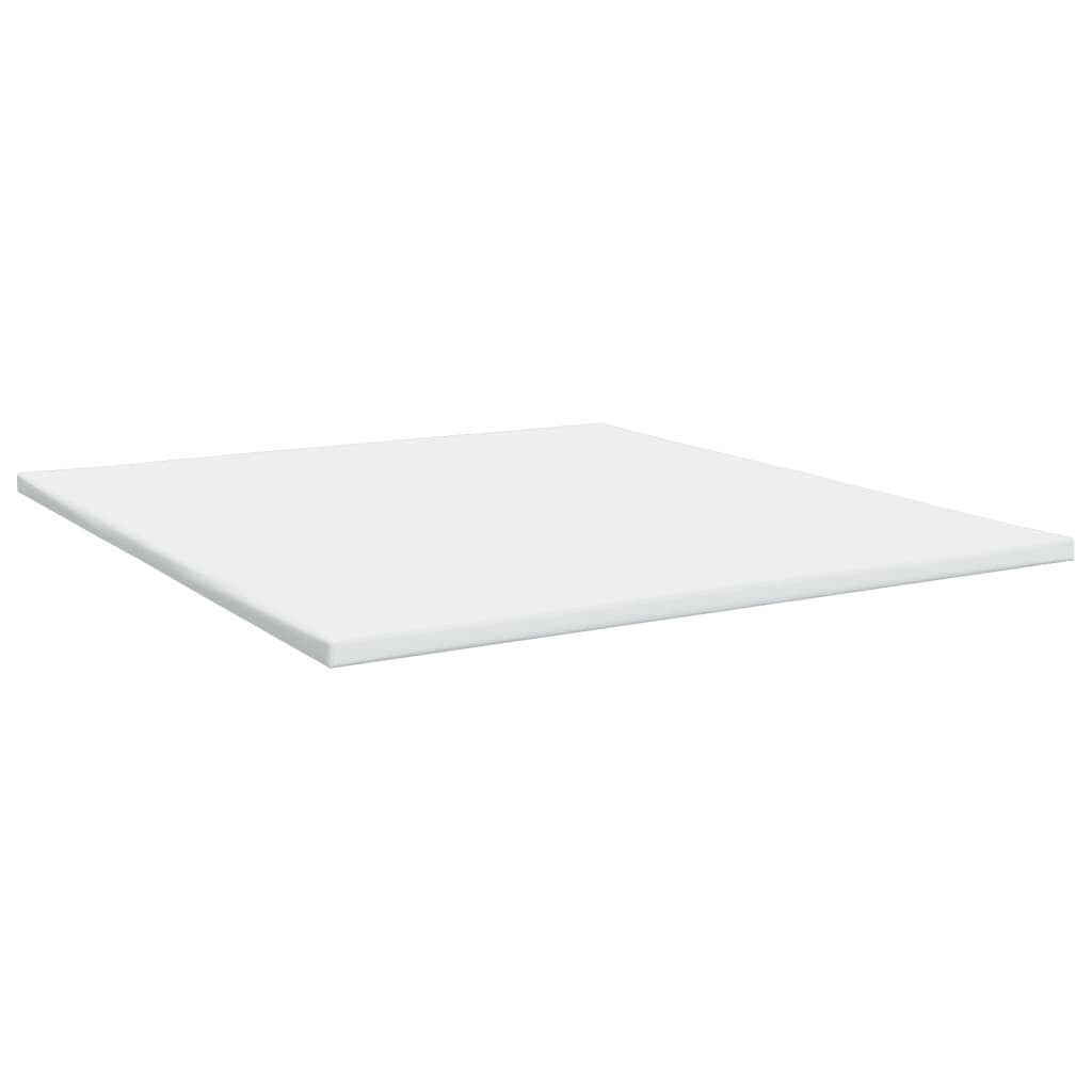 vidaXL Sommier à lattes de lit et matelas Gris clair 200x200cm Velours