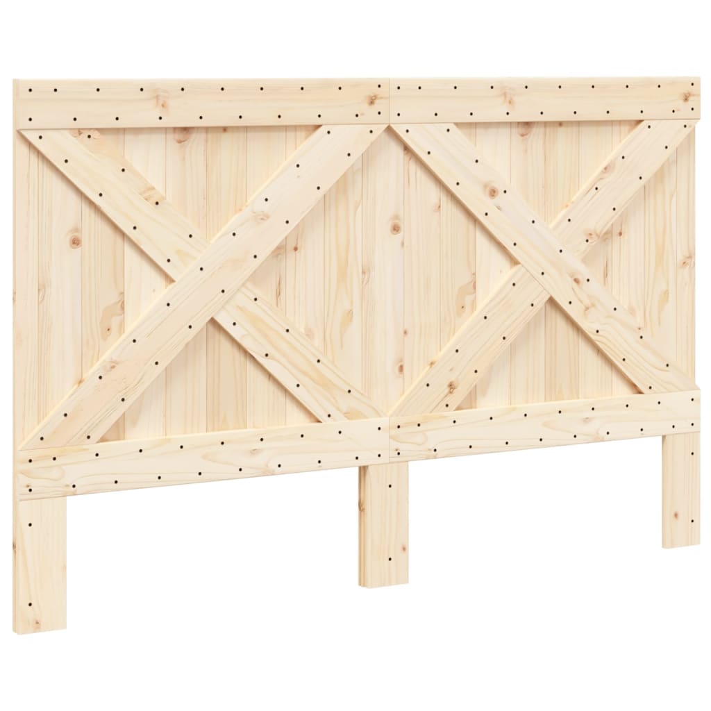 vidaXL Tête de lit 160x104 cm bois massif de pin