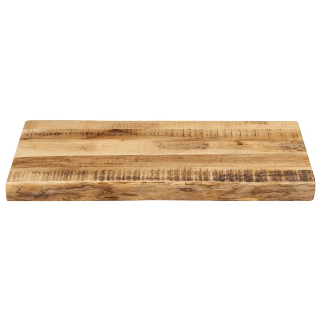 vidaXL Dessus de table bord vivant 60x40x3,8 cm bois de manguier brut