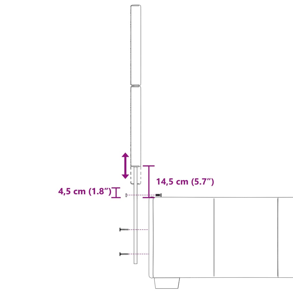 vidaXL Sommier à lattes de lit avec matelas Gris clair 90x200 cm Tissu