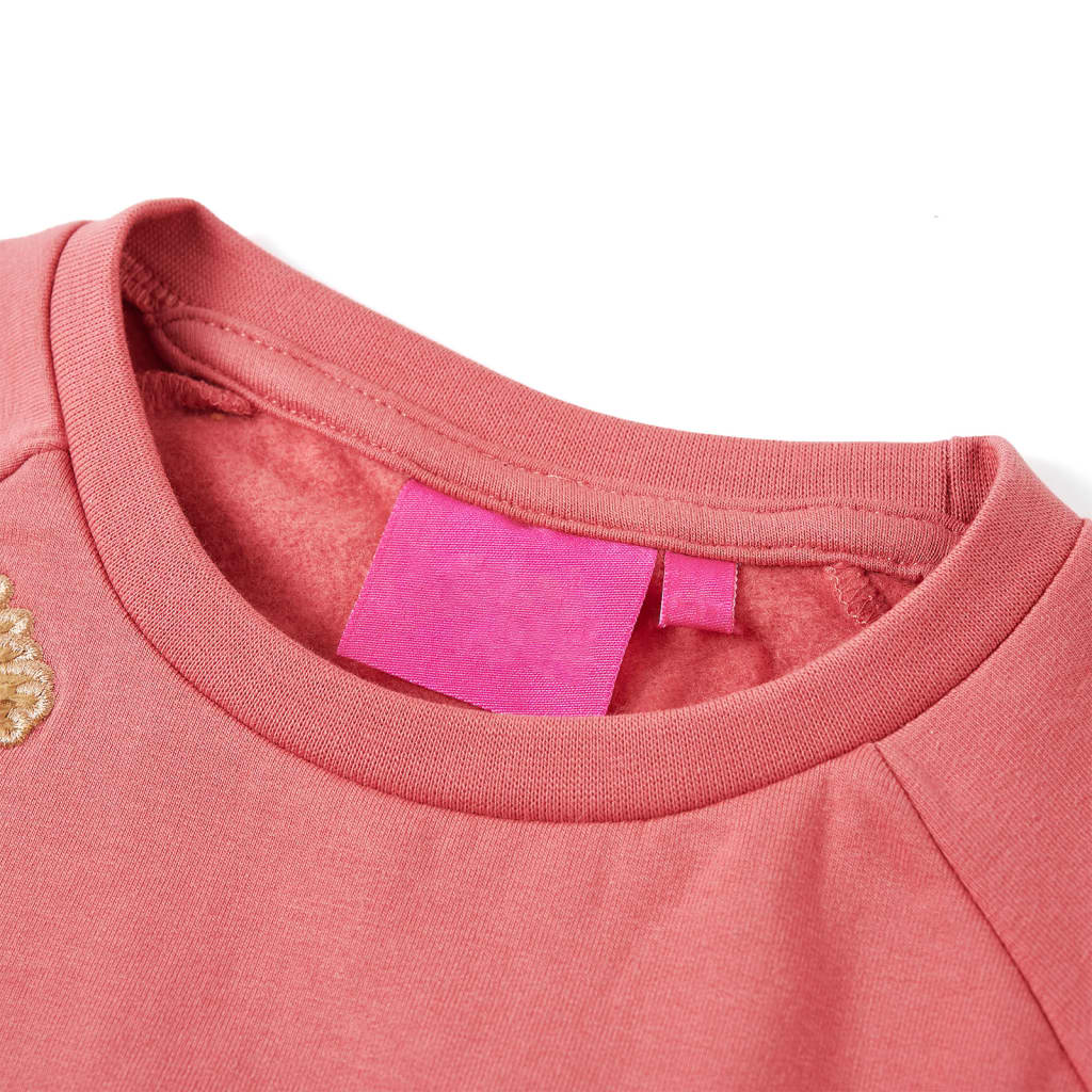 Sweatshirt pour enfants rose ancien 128