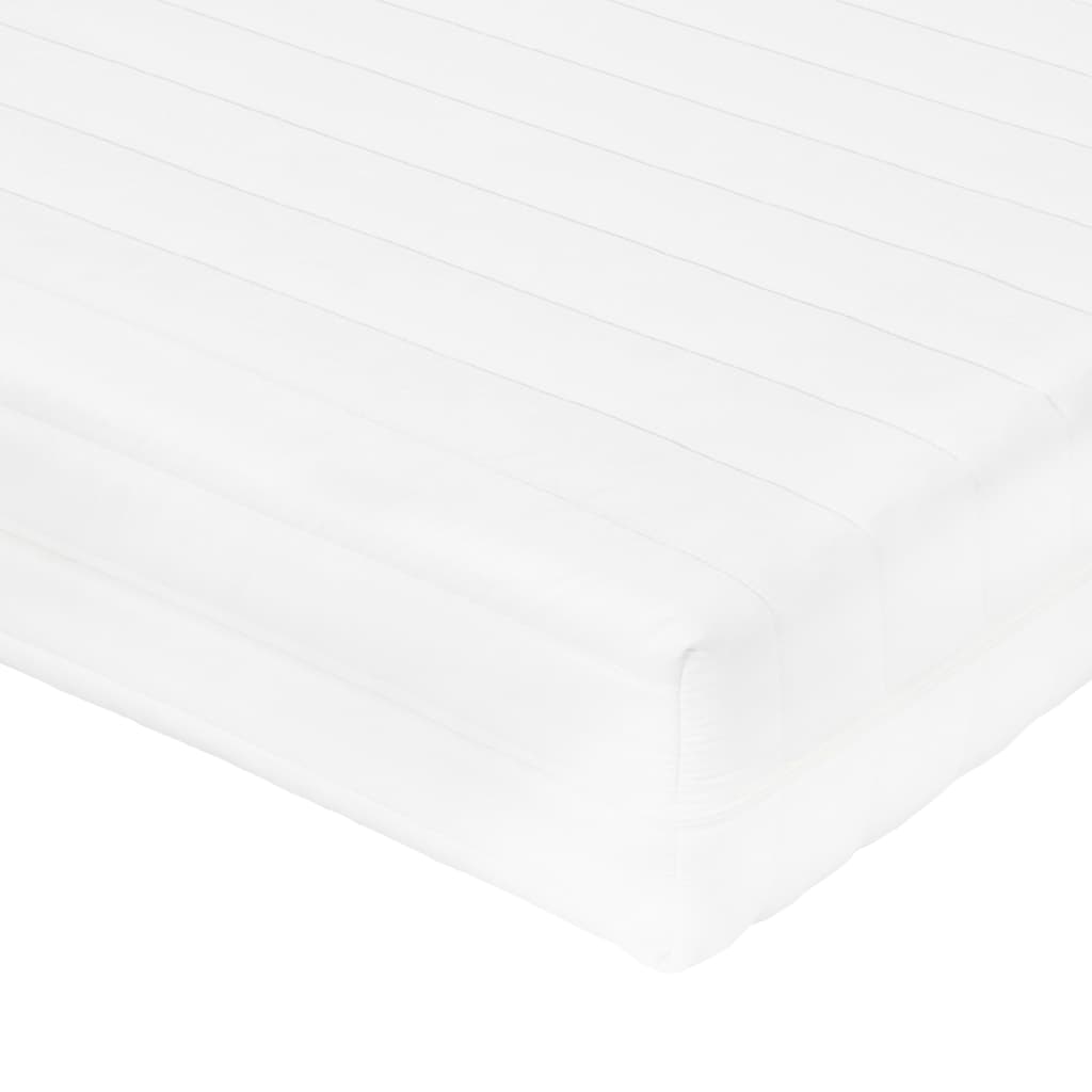 vidaXL Matelas 80x200 cm 7 zones Mousse PU 16 cm H2 H3