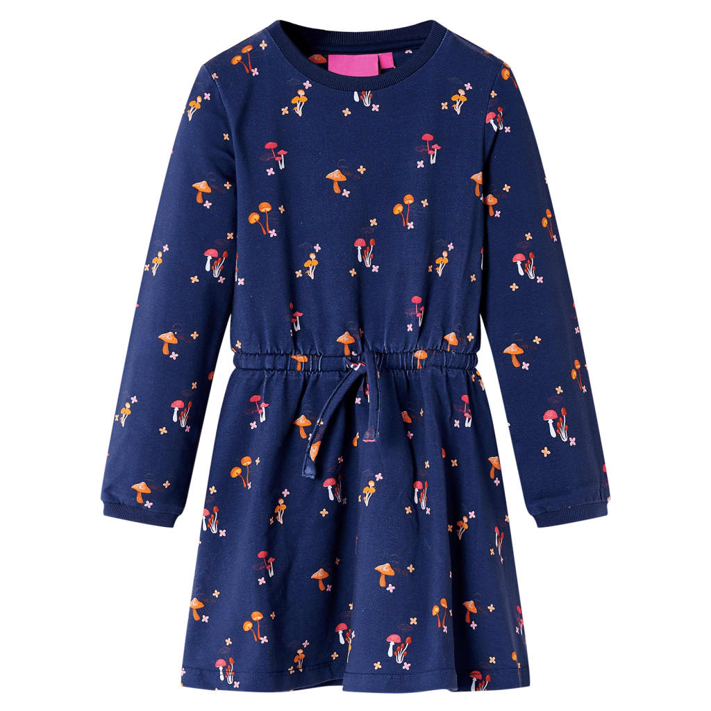 Robe pour enfants bleu marine 104