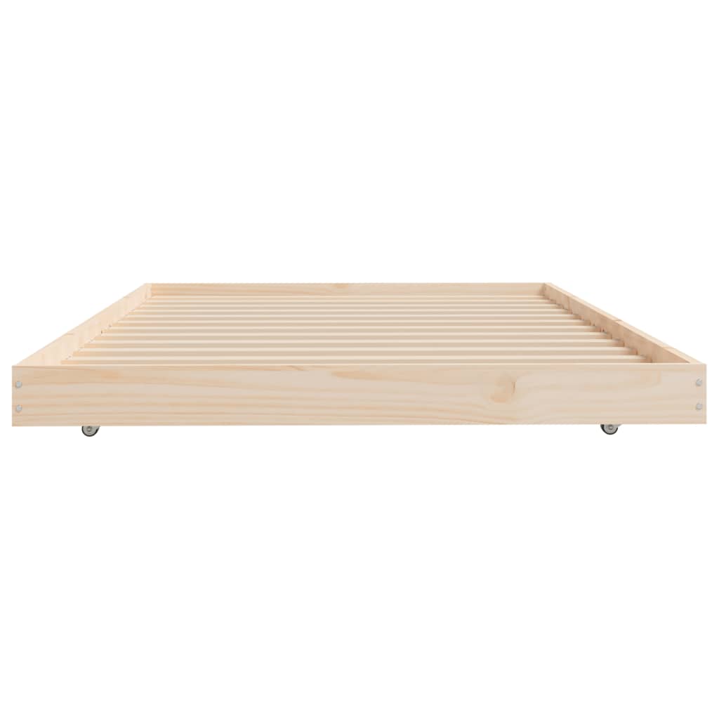 vidaXL Cadre de lit sans matelas 90x200 cm bois de pin massif