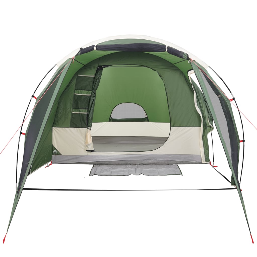 vidaXL Tente de camping tunnel 4 personnes vert imperméable