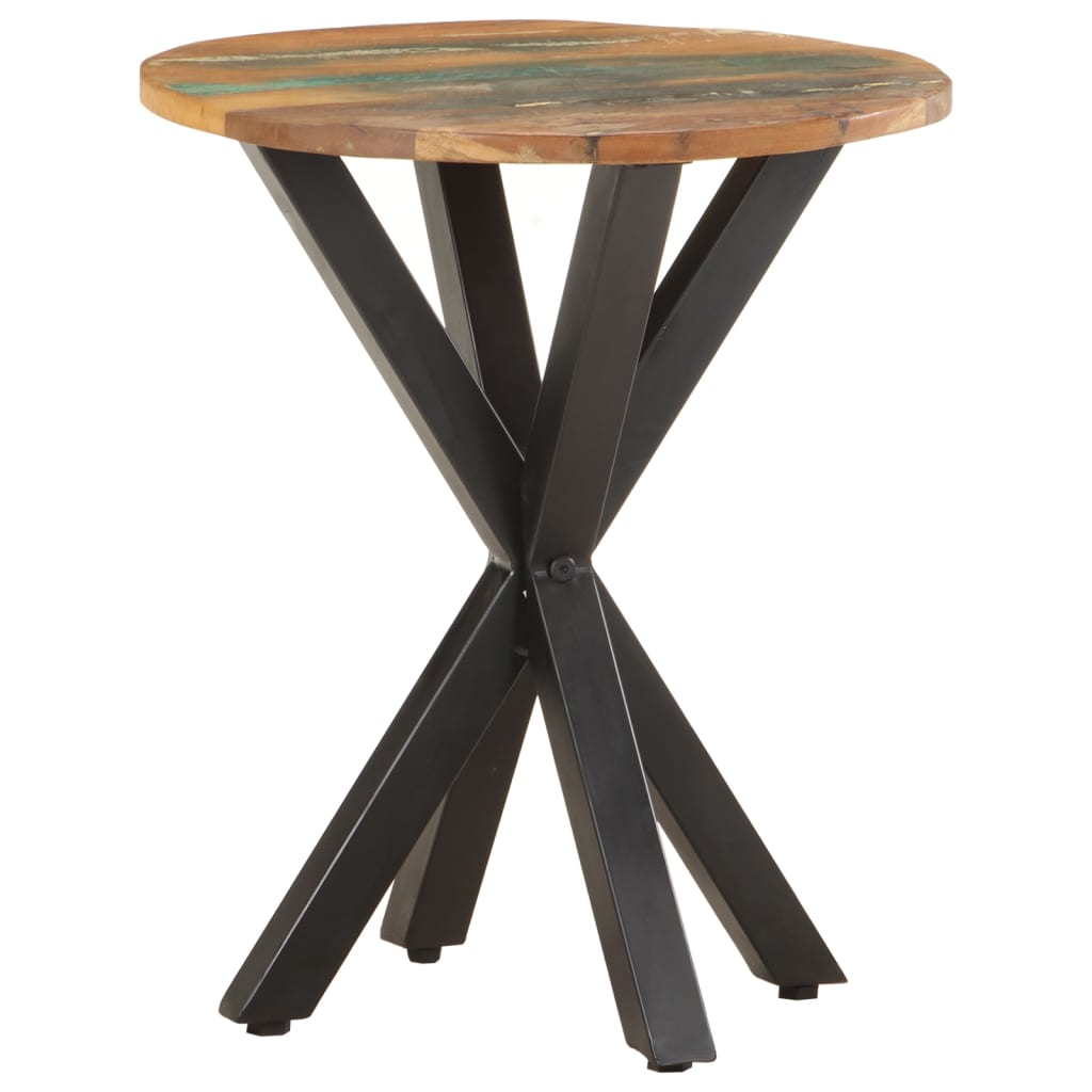 vidaXL Table d'appoint 48x48x56 cm Bois de récupération massif