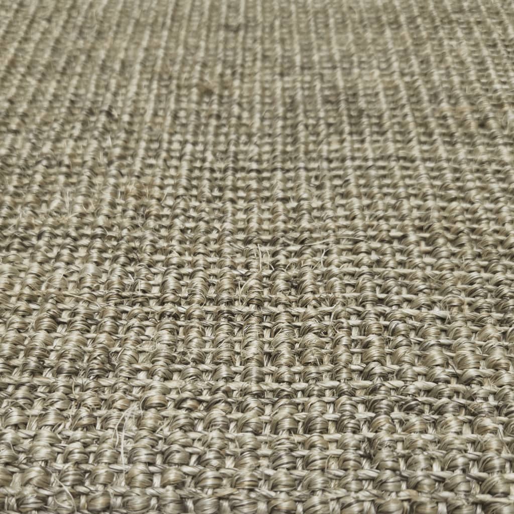 vidaXL Tapis en sisal pour griffoir taupe 80x250 cm