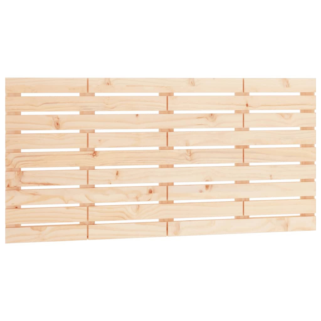 vidaXL Tête de lit murale 156x3x63 cm Bois massif de pin