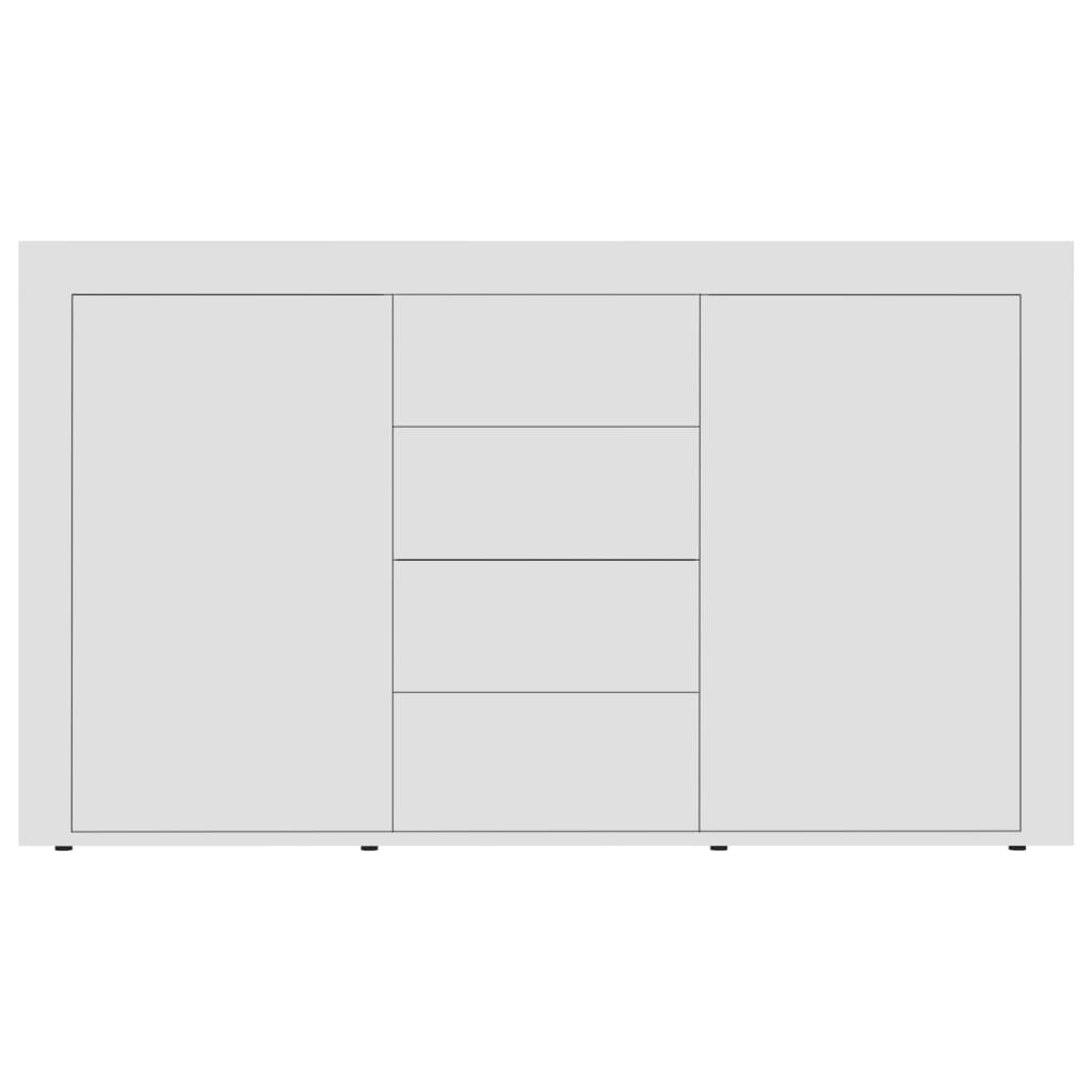 vidaXL Buffet Blanc 120x36x69 cm Bois d'ingénierie