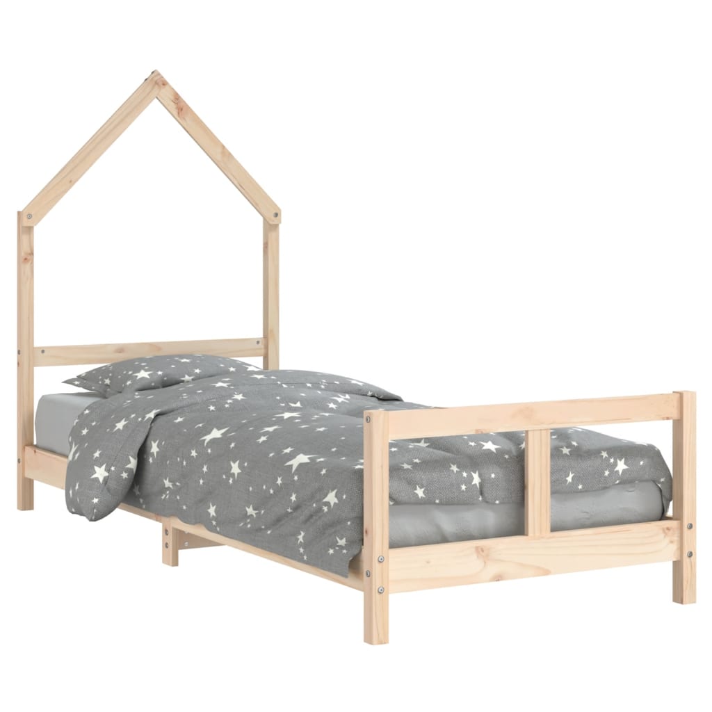 vidaXL Cadre de lit pour enfants 80x200 cm bois de pin massif