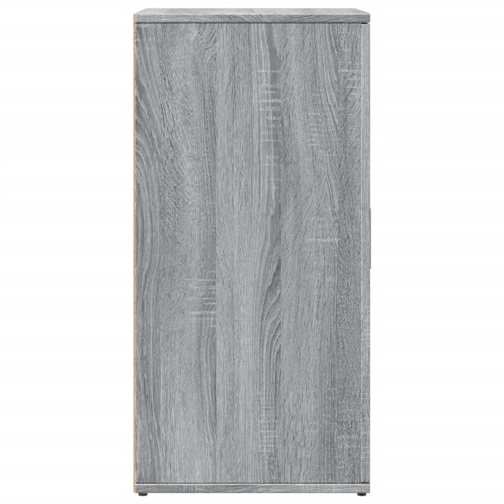 vidaXL Buffet sonoma gris 59x39x80 cm bois d'ingénierie