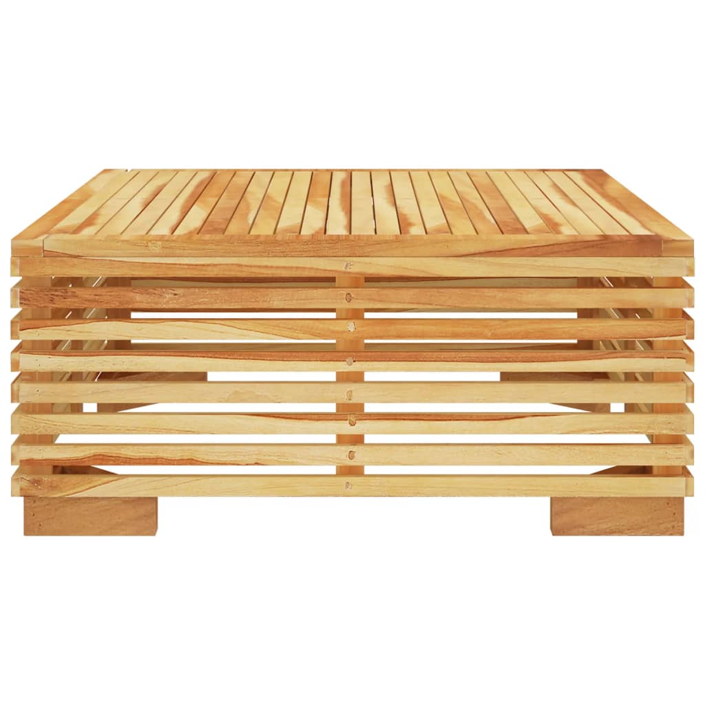 vidaXL Salon de jardin 2 pcs Bois de teck massif