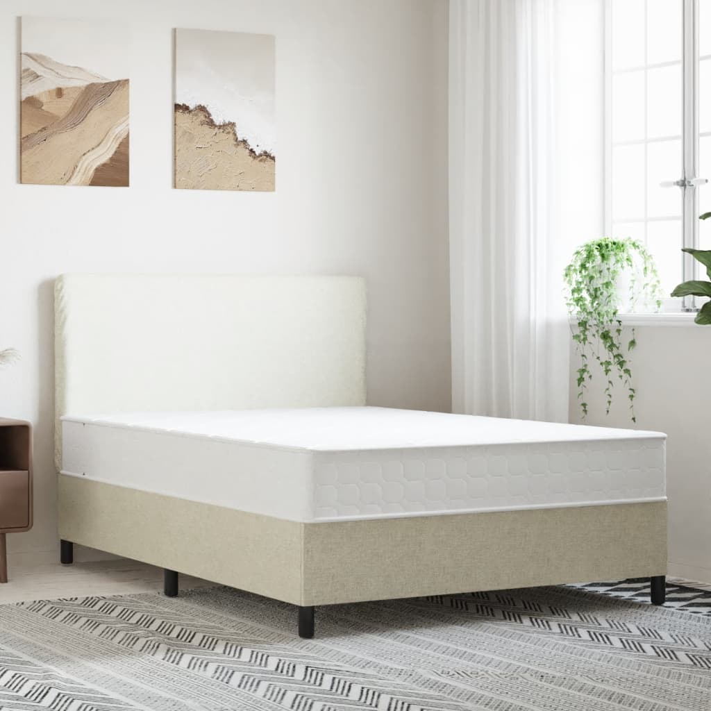 vidaXL Matelas à ressorts ensachés dureté moyenne 140x200 cm