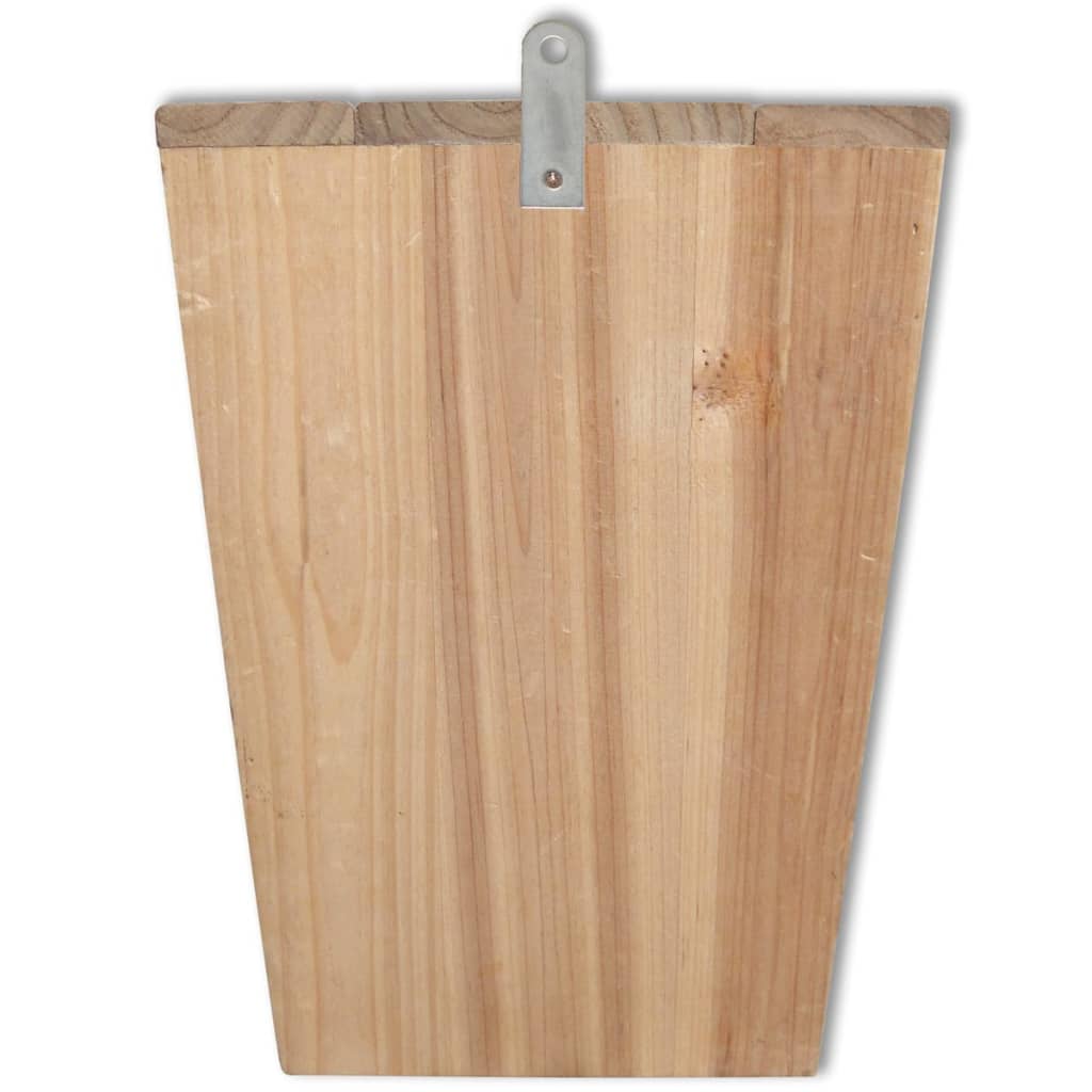 vidaXL Maison pou chauve-souris 4 pcs 22 x 12 x 34 cm Bois