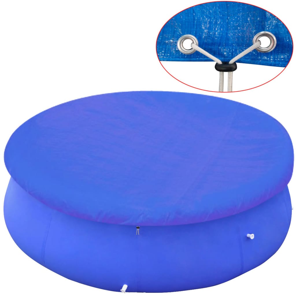 vidaXL Couverture de piscine ronde hors sol de 300 cm