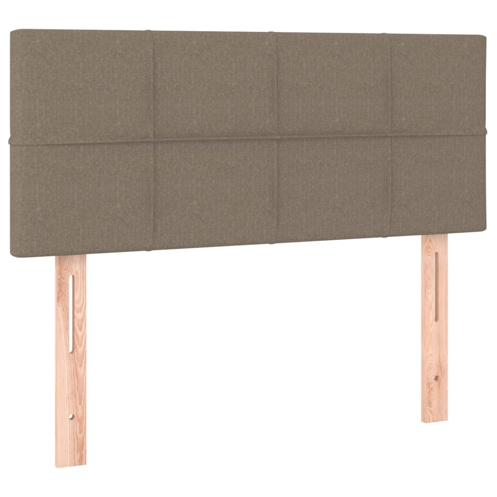 vidaXL Tête de lit Taupe 90x5x78/88 cm Tissu