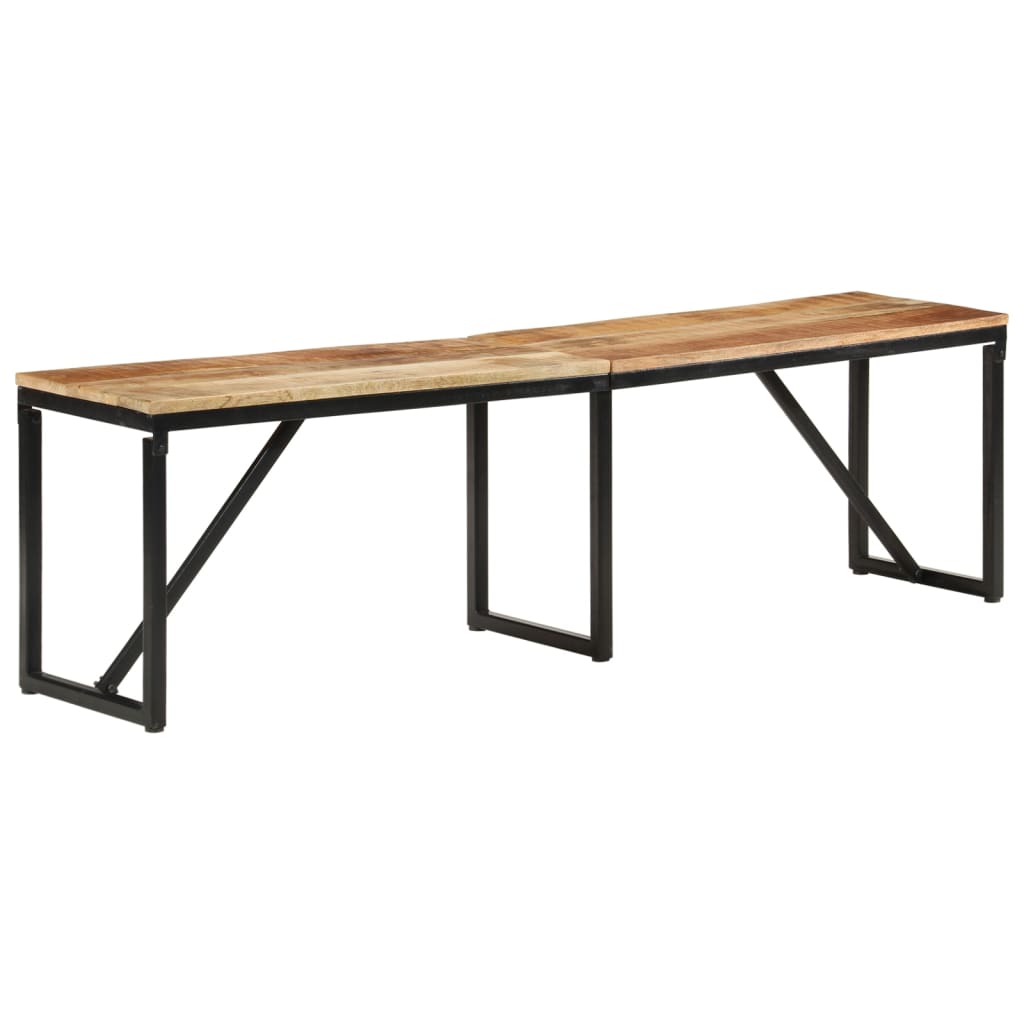 vidaXL Banc 160x35x46 cm bois massif de manguier