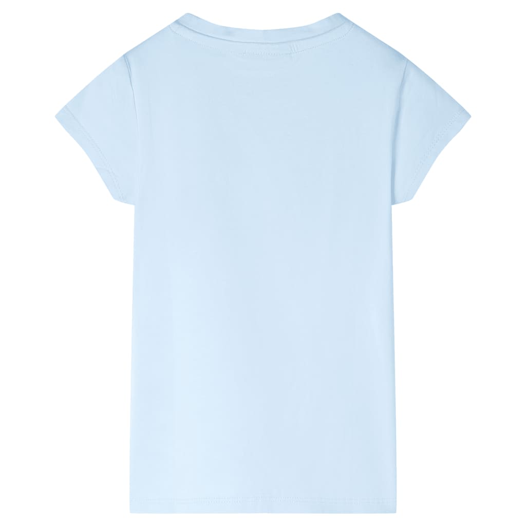 T-shirt pour enfants bleu doux 104