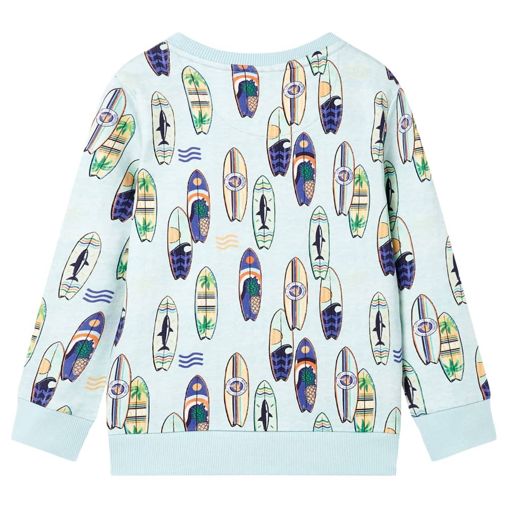 Sweatshirt pour enfants mélange bleu pâle 128