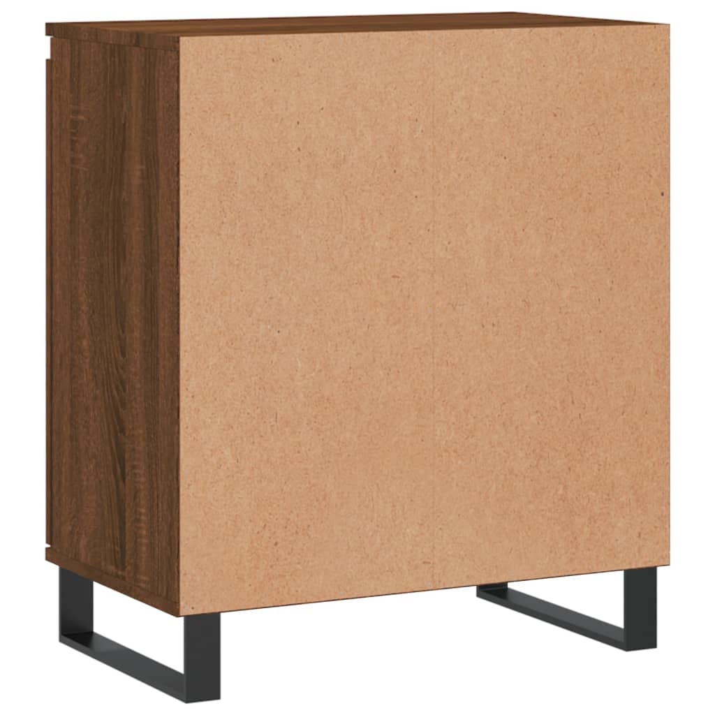 vidaXL Buffet Chêne marron 60x35x70 cm Bois d'ingénierie