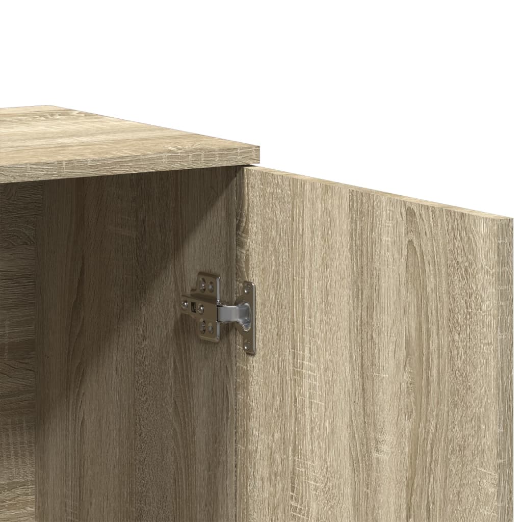 vidaXL Buffet chêne sonoma 79x38x80 cm bois d'ingénierie