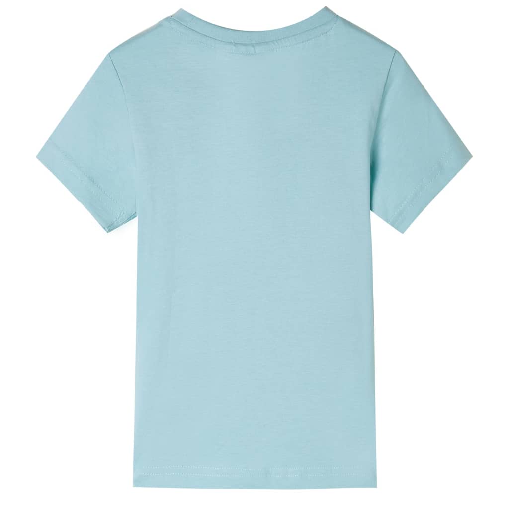 T-shirt pour enfants aqua clair 92