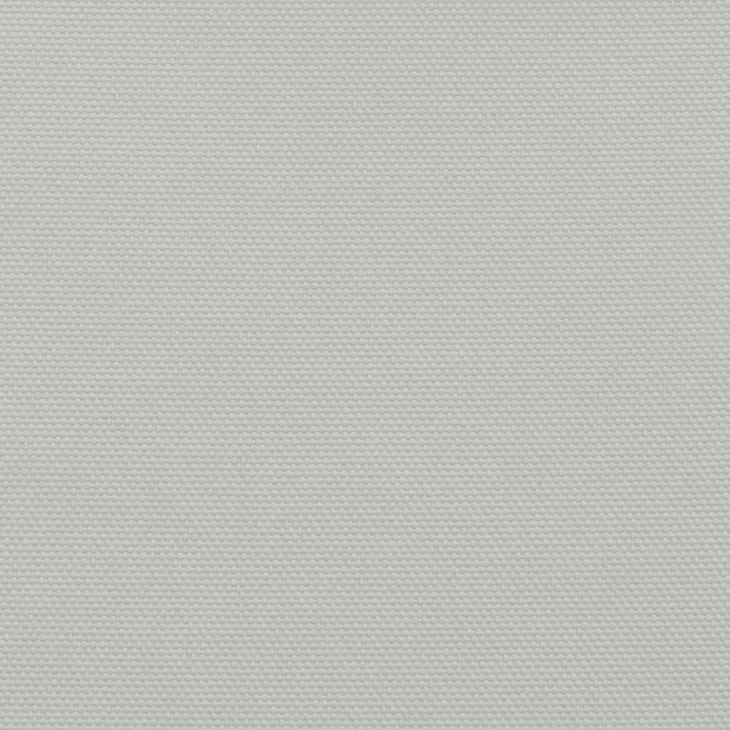 vidaXL Voile d'ombrage gris clair 3x4x5 m 100% polyester oxford