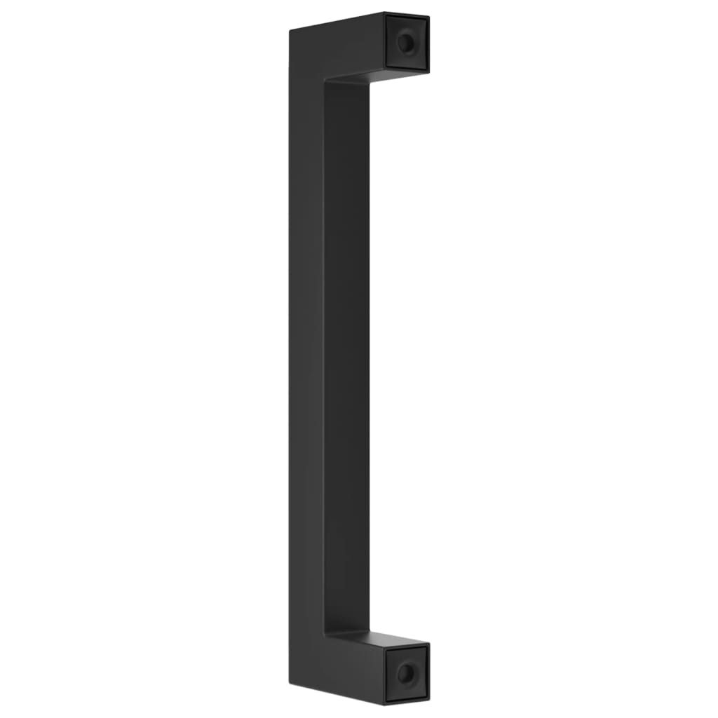 vidaXL Poignées d'armoire 20 pcs noir 128 mm acier inoxydable